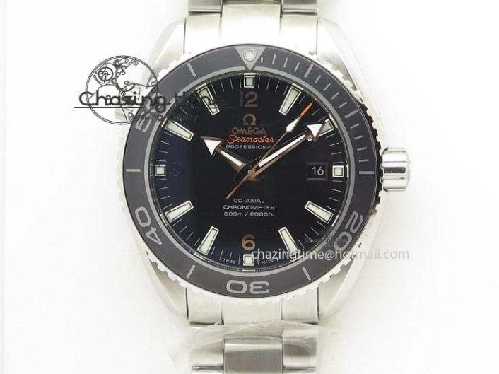 0105 De Ville Power Reserve SS MKF 1:1 Best Edition Black Dial on Black Leather Strap A Packable 7744